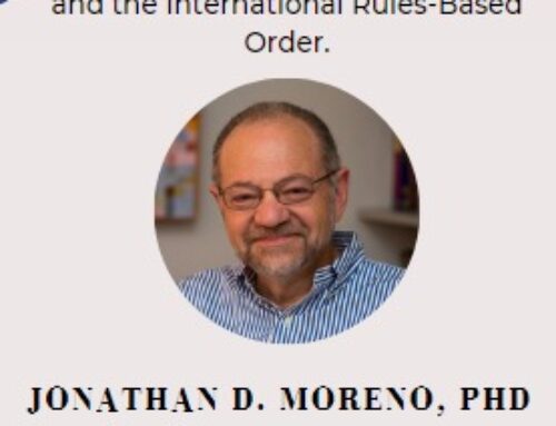 Jonathan D. Moreno Ph.D. Keynote Speaker